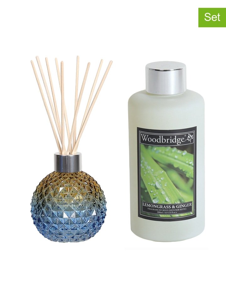 Woodbridge 3-częściowy zestaw zapachowy "Lemongrass & Ginger" rozmiar: onesize