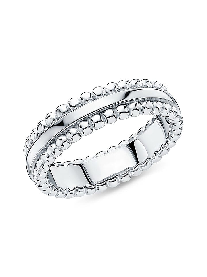 Eclat d'Argent Srebrny pierścionek rozmiar: 60