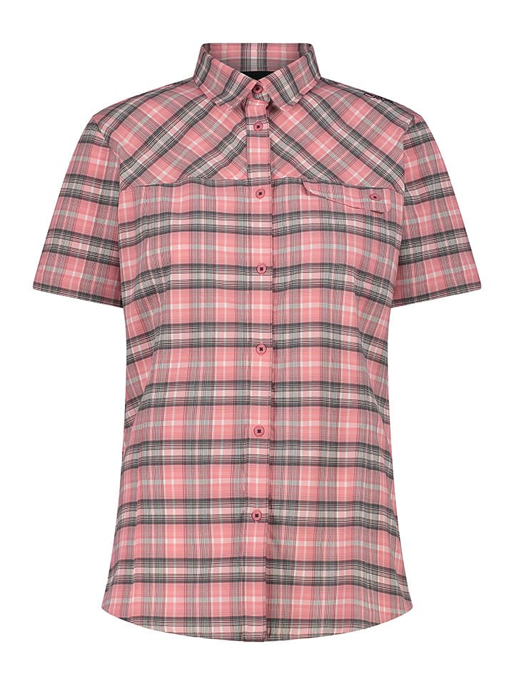 CMP Koszula funkcyjna w kolorze szaro-jasnoróżowym rozmiar: 40