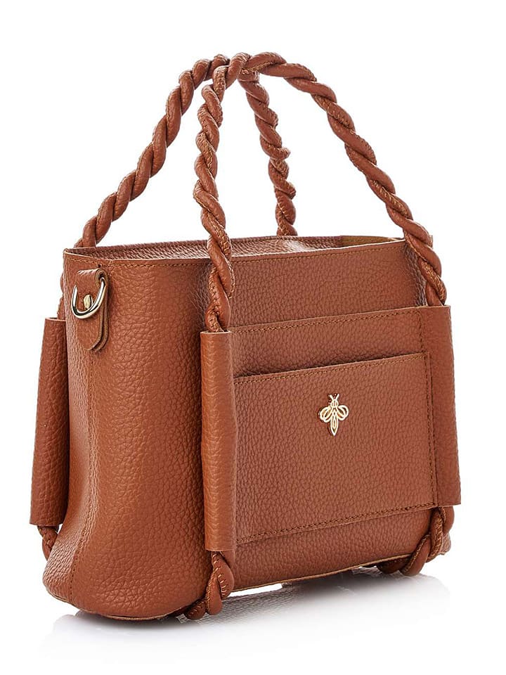 Lucky Bees Torebka w kolorze jasnobrązowym - 27 x 19 x 13 cm rozmiar: onesize