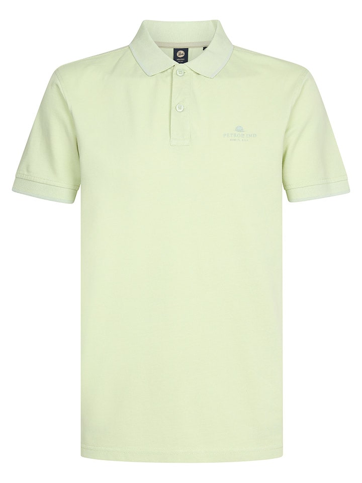 Petrol Industries Koszulka polo w kolorze limonkowym rozmiar: M