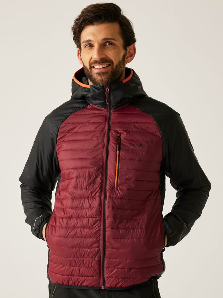 Regatta Kurtka przejściowa "Rowak" w kolorze czerwono-czarnym rozmiar: 3XL