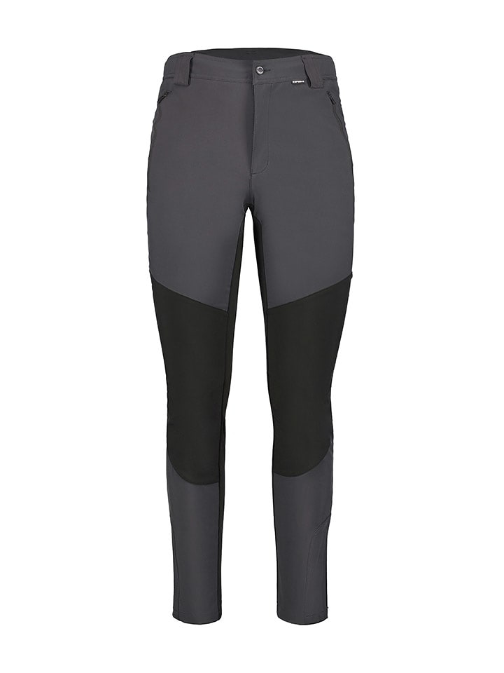 Icepeak Spodnie softshellowe w kolorze antracytowo-czarnym rozmiar: 52