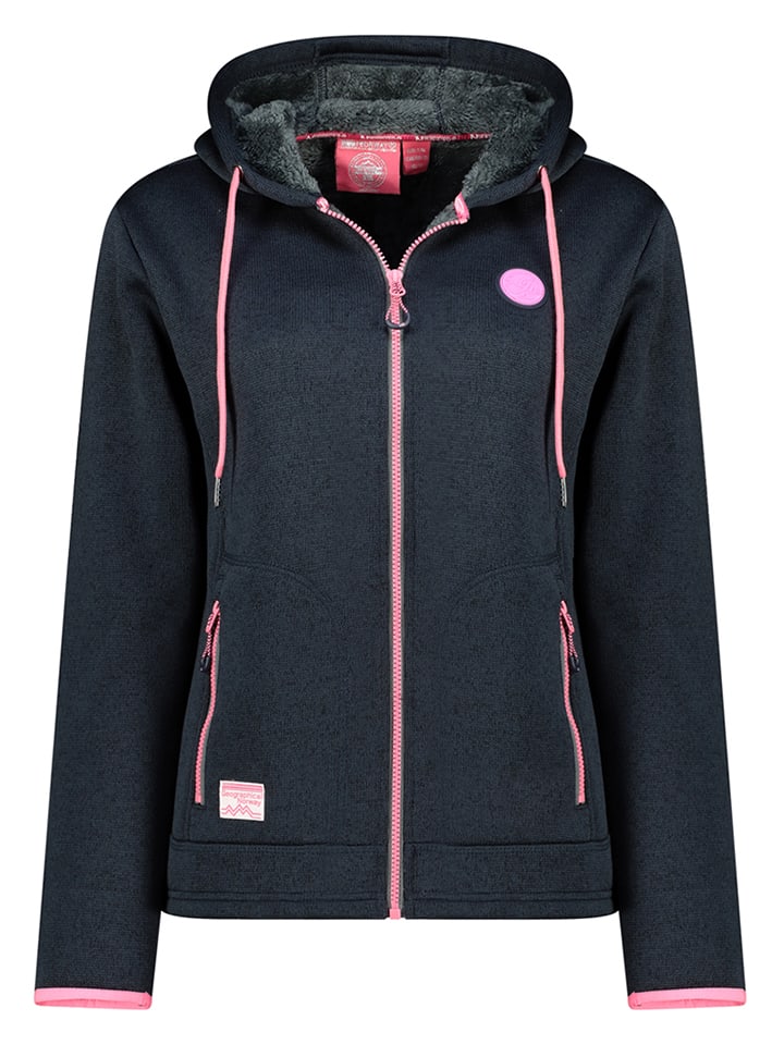Geographical Norway Kurtka polarowa "Umariona" w kolorze granatowym rozmiar: M