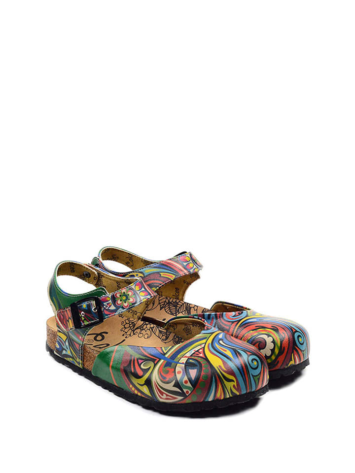 Calceo Półsandały ze wzorem rozmiar: 39