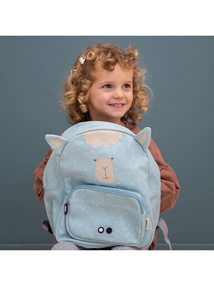 TRIXIE Plecak "Mr. Alpaca" w kolorze błękitnym - 23 x 13 x 31 cm rozmiar: onesize