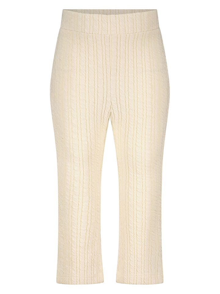 Le Chic Legginsy "Dabsy" w kolorze kremowym rozmiar: 92