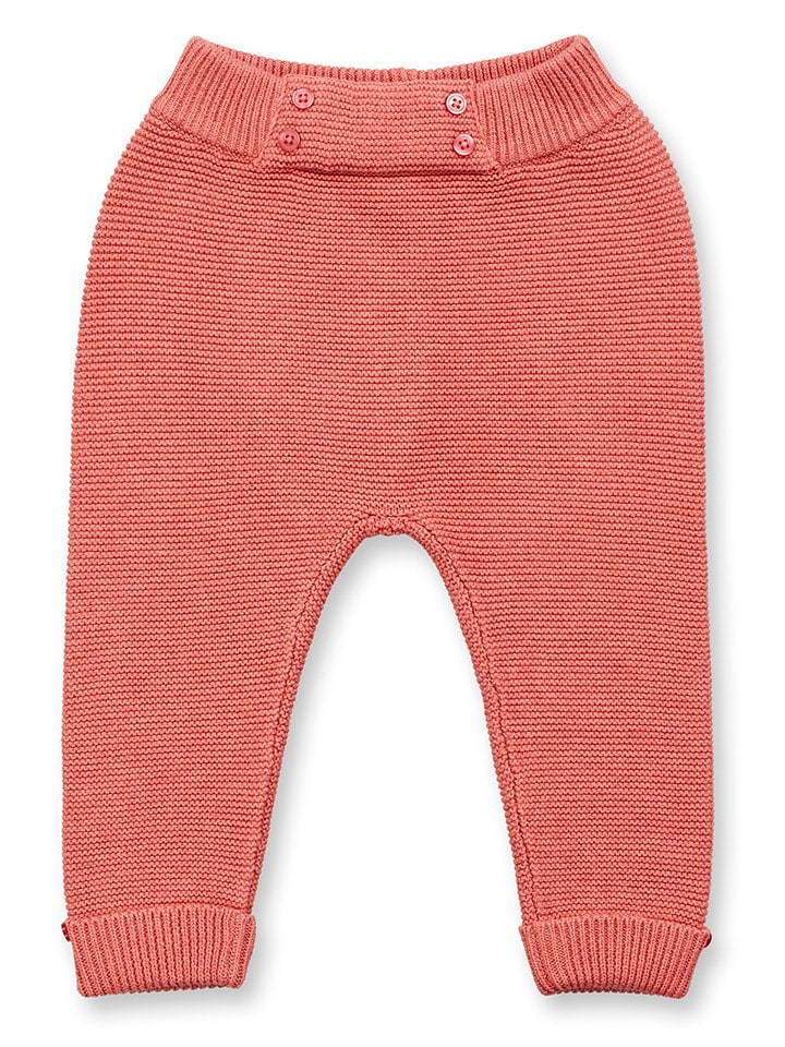 Sense Organics Spodnie dzianinowe "Proust" w kolorze czerwonym rozmiar: 80
