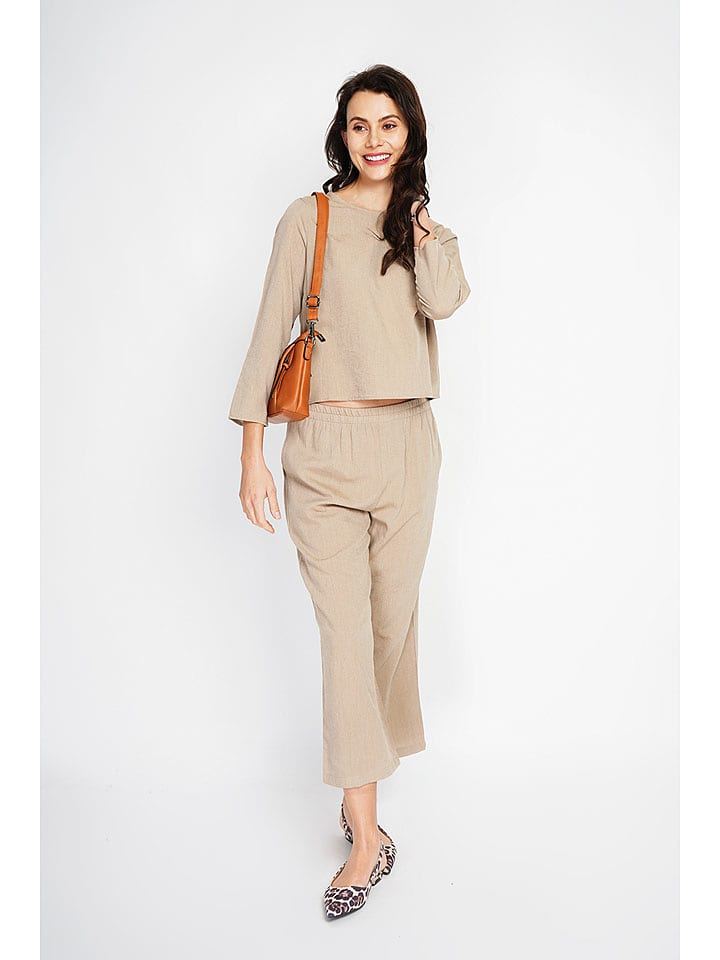 William de Faye 2-częściowy zestaw w kolorze beżowym rozmiar: 36