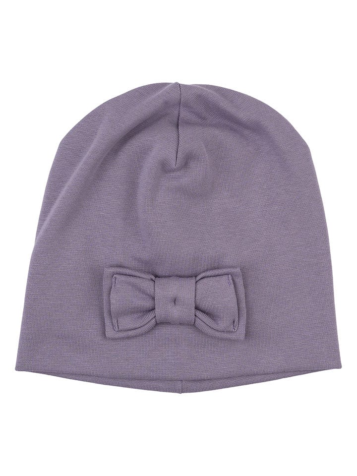 mikk-line Czapka beanie w kolorze fioletowym rozmiar: 122/128
