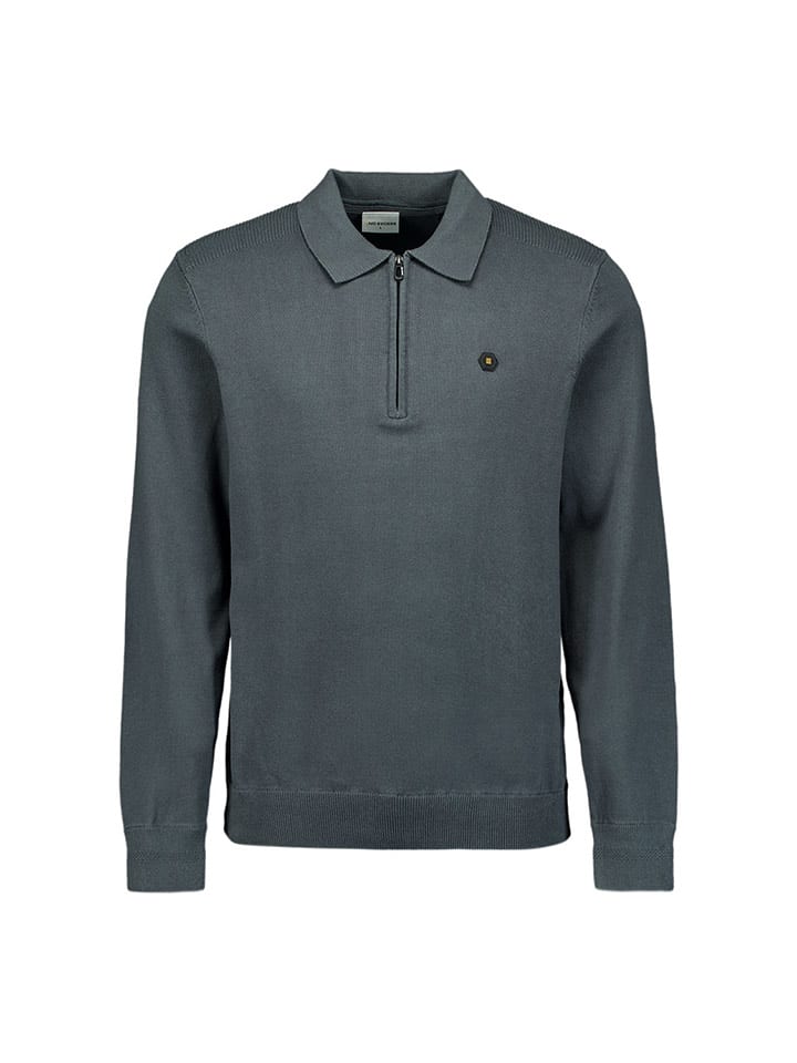 No Excess Sweter w kolorze szarym rozmiar: L