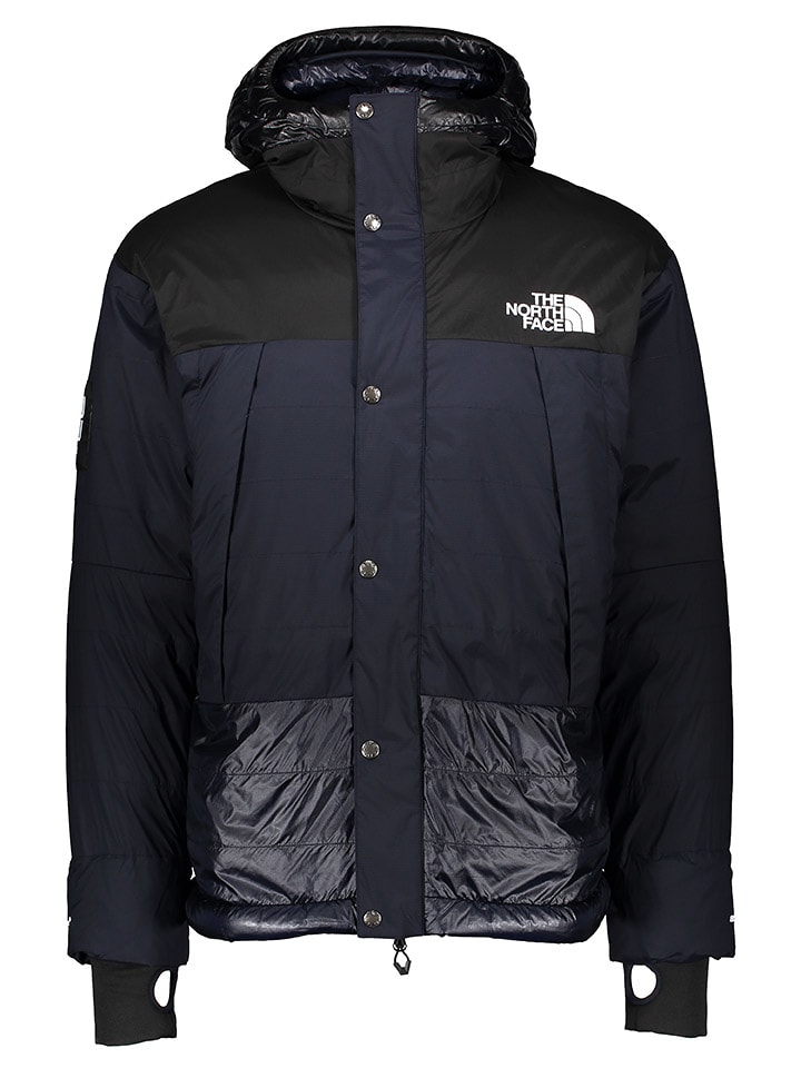 The North Face Kurtka puchowa "Soukuu" w kolorze czarno-granatowym rozmiar: M