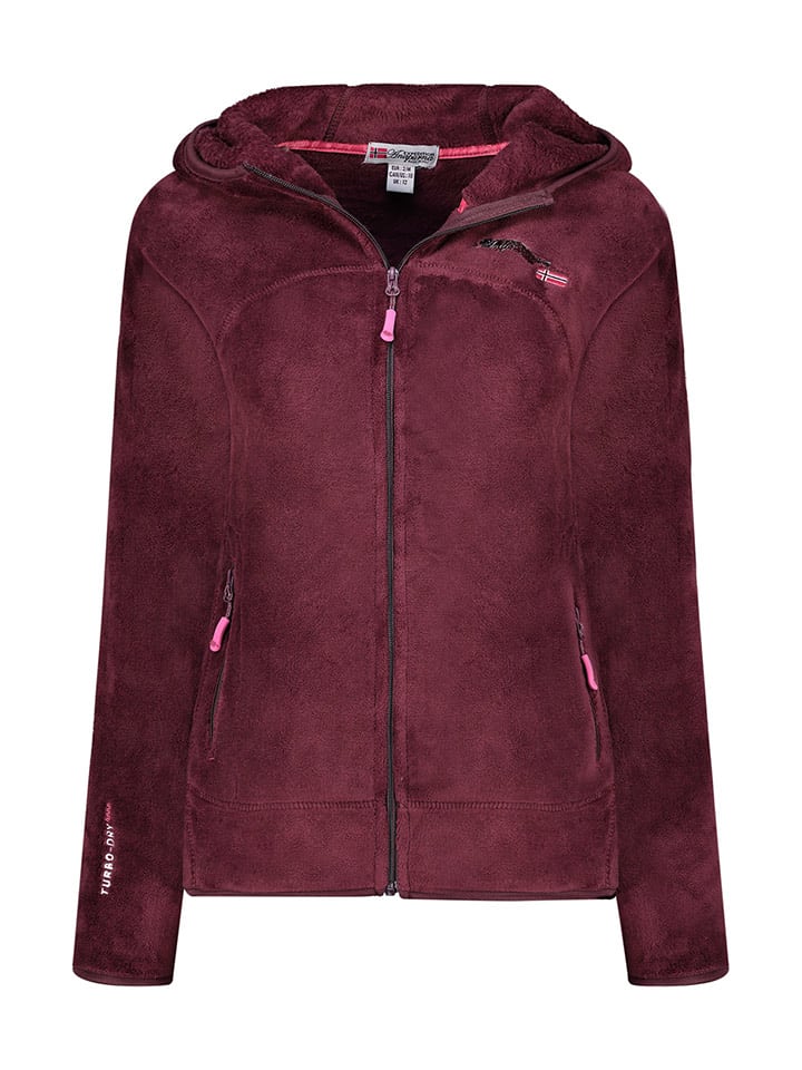 ANAPURNA Kurtka polarowa "Uternel" w kolorze ciemnoczerwonym rozmiar: M