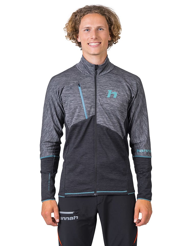 Hannah Kurtka polarowa "Niro" w kolorze szaro-antracytowym rozmiar: L