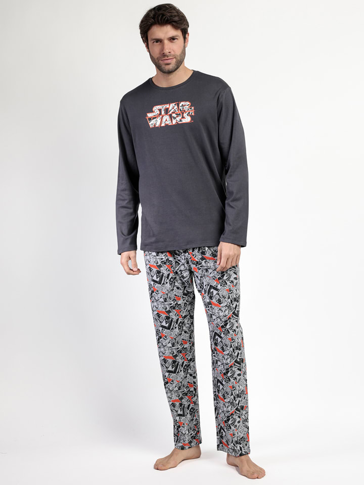 Star Wars Piżama "Star Wars" w kolorze antracytowym rozmiar: L