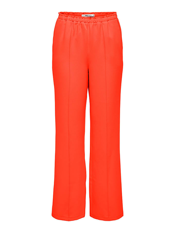 ONLY Spodnie "Abba" w kolorze pomarańczowym rozmiar: 36/L32