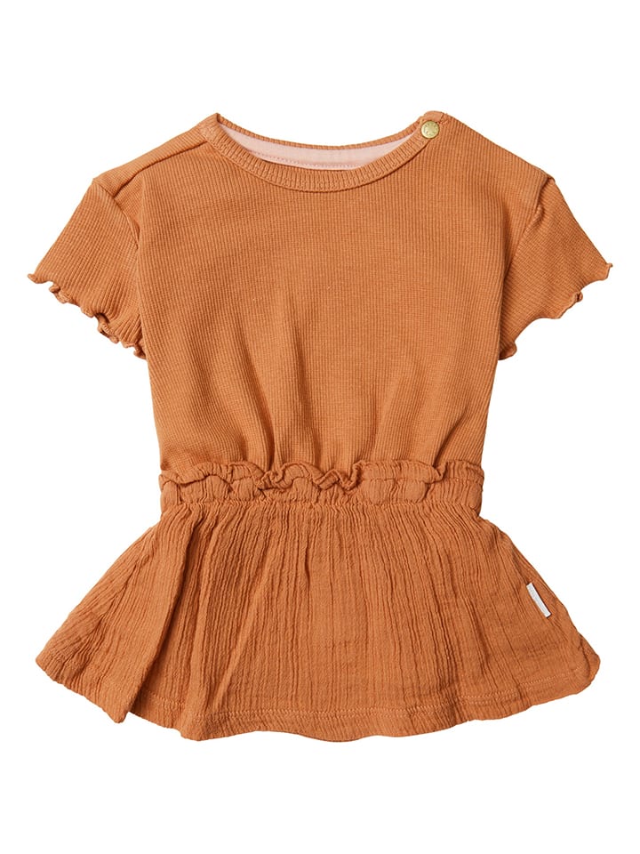 Noppies Sukienka "Columbus" w kolorze jasnobrązowym rozmiar: 86