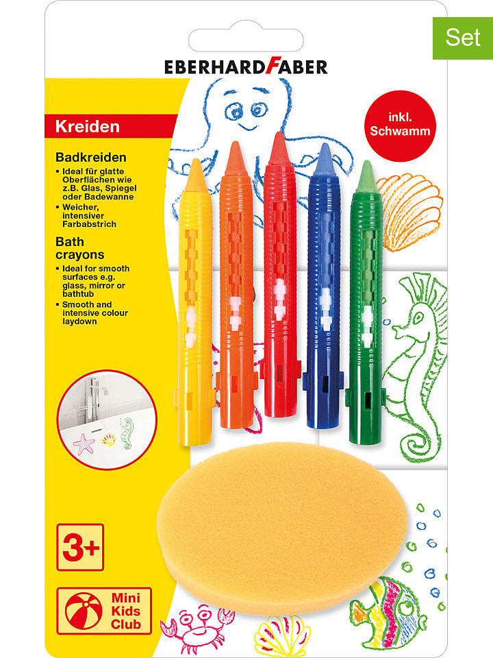 Eberhard Faber Kredki do kąpieli (10 szt.) rozmiar: onesize