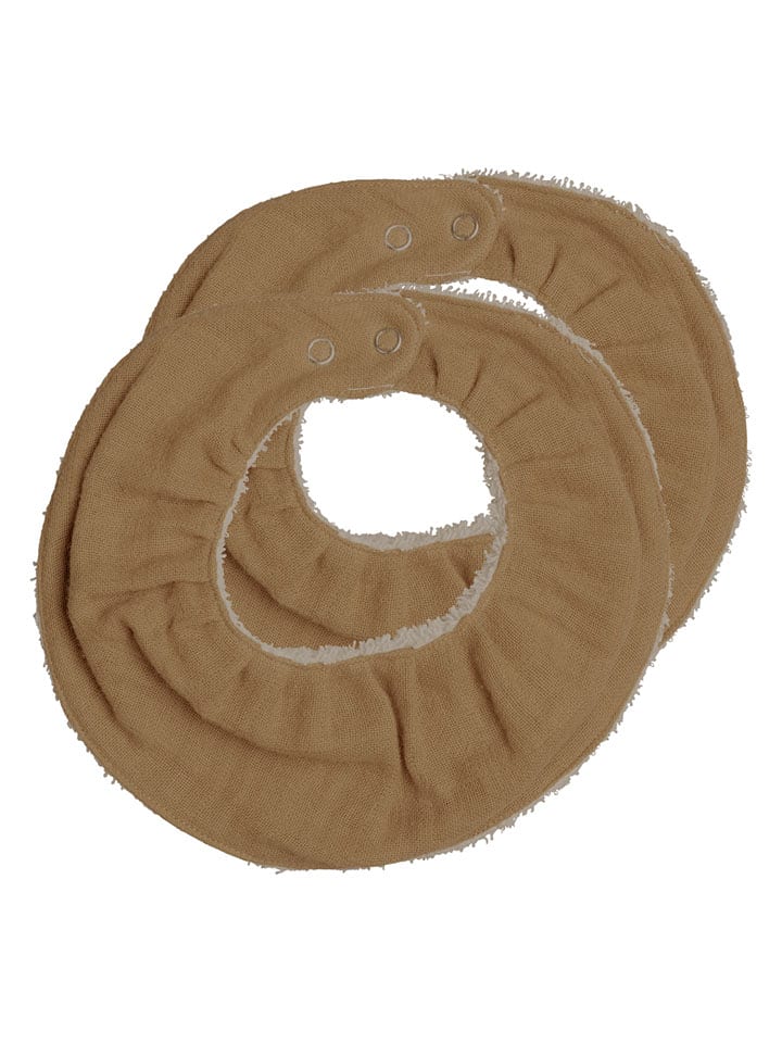 FABELAB Chusty (2 szt.) w kolorze jasnobrązowym rozmiar: onesize