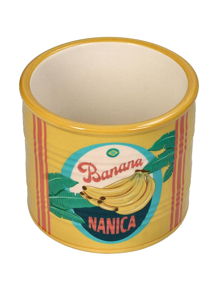 Kersten Doniczka "Banana" w kolorze żółtym - wys. 8,7 x Ø 9,8 cm rozmiar: onesize