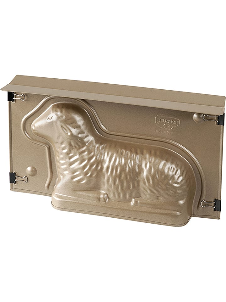 Dr. Oetker Foremka 3D "Lamm" w kolorze złotym - 27,5 x 15 cm rozmiar: onesize