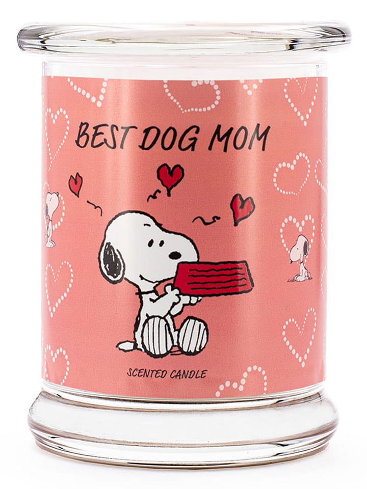 Peanuts Świeca zapachowa "'Peanuts Best Dog Mom'' - 250 g rozmiar: onesize