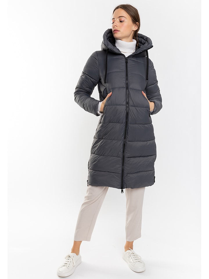 Northwood Płaszcz zimowy "Noemi" w kolorze antracytowym rozmiar: S