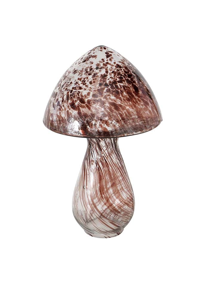 Boltze Dekoracja "Champino" w kolorze brązowym - wys. 24 x Ø 14 cm rozmiar: onesize