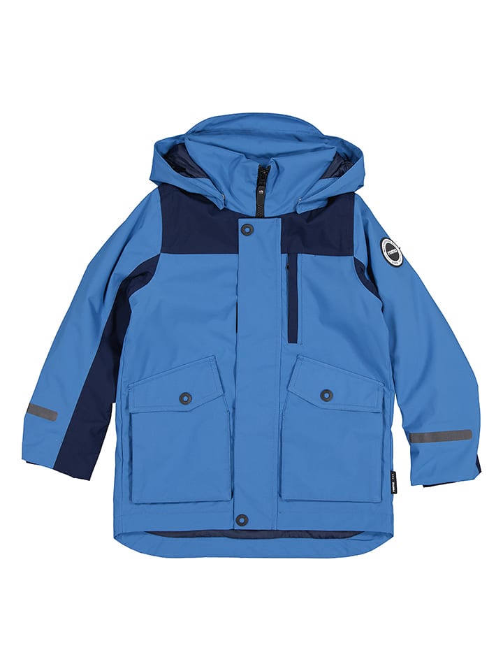Reima Kurtka przeciwdeszczowa "Mainala" w kolorze niebiesko-granatowym rozmiar: 116