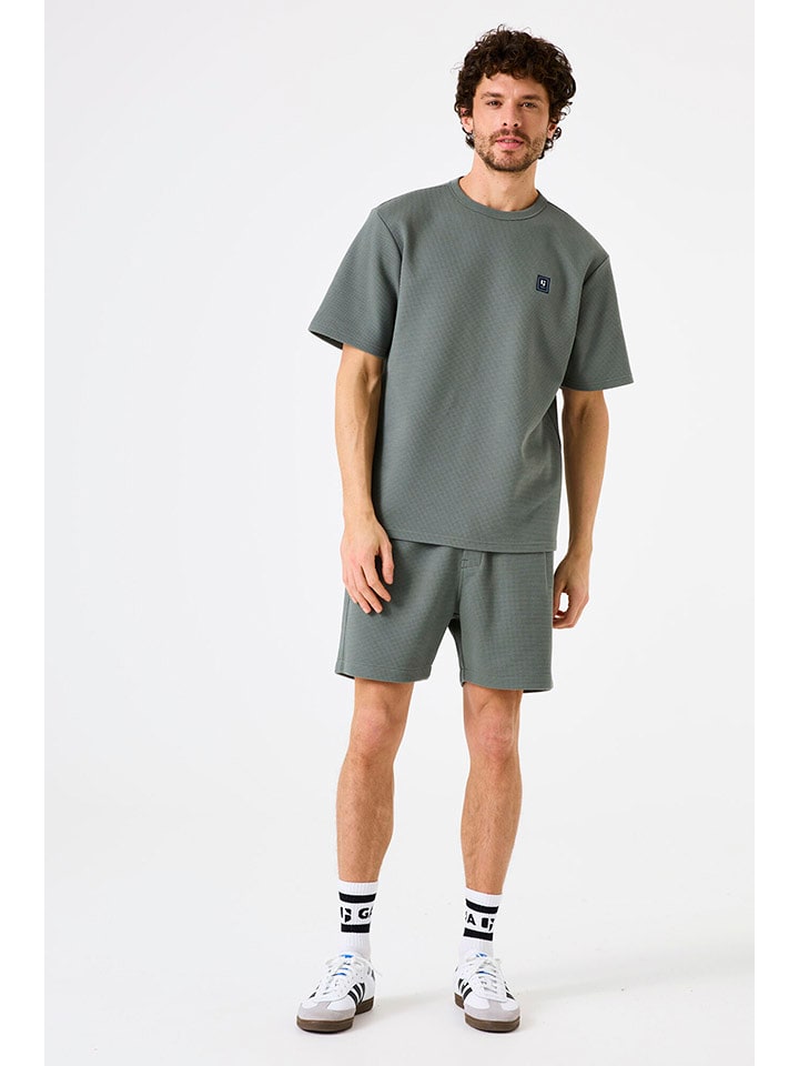 Garcia Koszulka w kolorze zielonym rozmiar: L