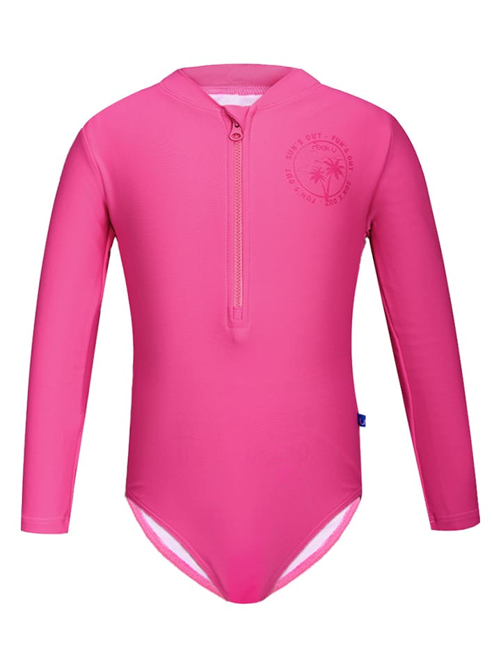 Peek U Strój kąpielowy "Marina" w kolorze różowym rozmiar: 110