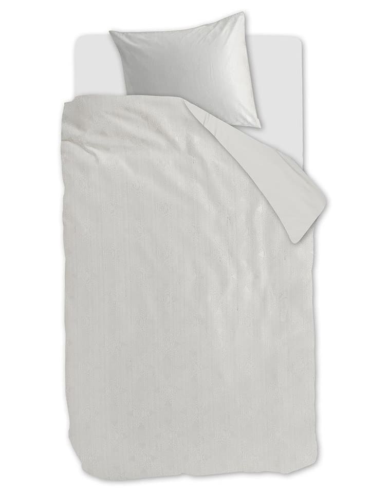 Rivièra Maison Komplet pościeli "Precious" w kolorze kremowym rozmiar: 155x220 cm