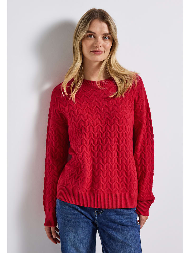 Cecil Sweter w kolorze czerwonym rozmiar: 38