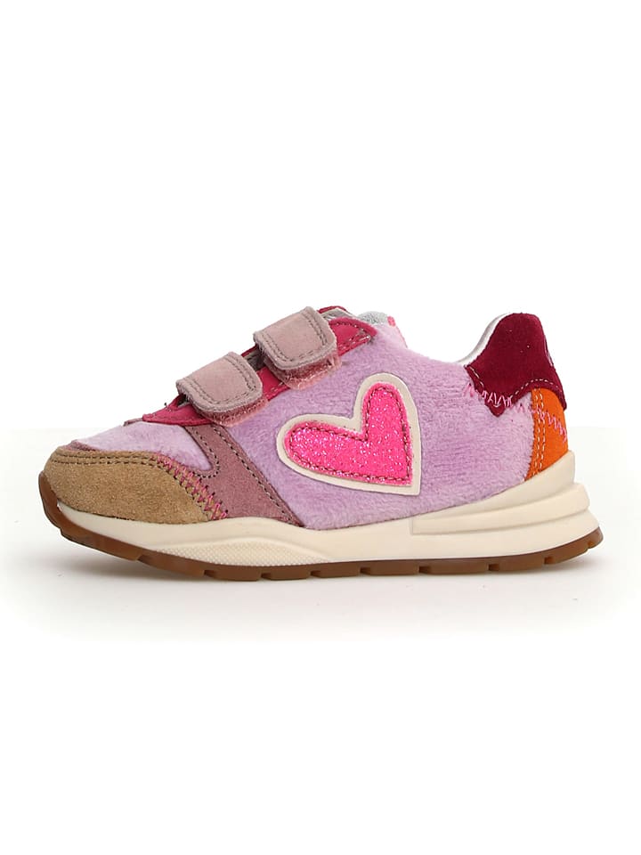 Naturino Sneakersy w kolorze fioletowo-brązowo-czerwonym rozmiar: 24