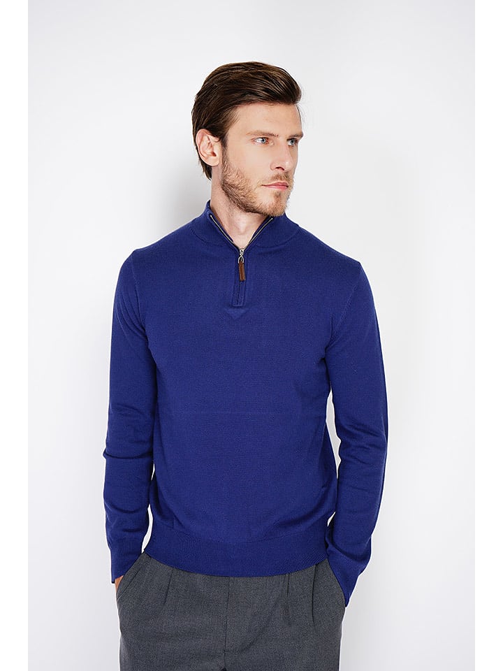 William de Faye Sweter w kolorze niebieskim rozmiar: 44