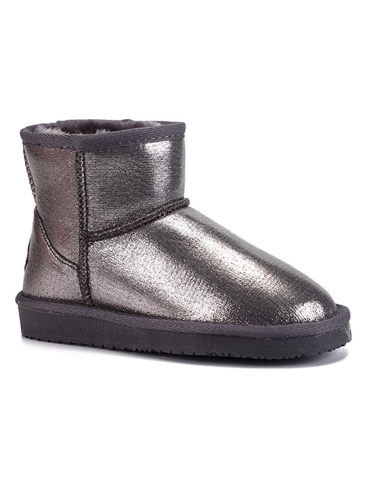 ISLAND BOOT Botki zimowe "Claire" w kolorze brązowym rozmiar: 29