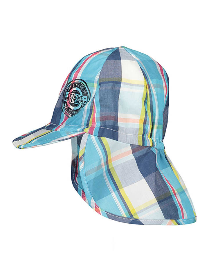 Döll Czapka w kolorze niebieskim ze wzorem rozmiar: 53 cm