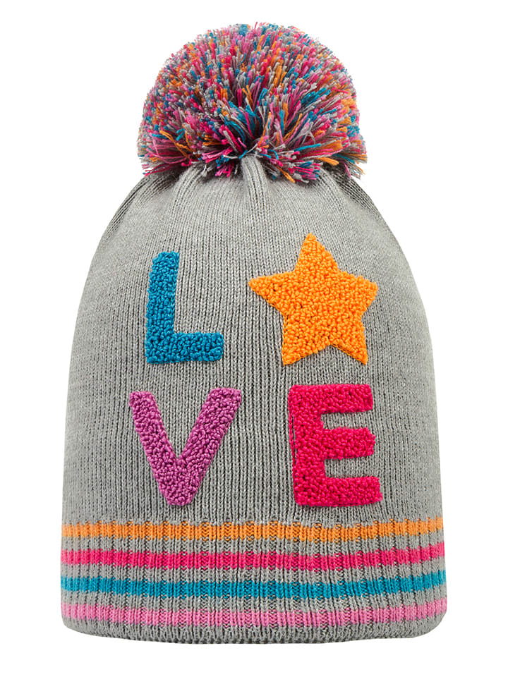 Döll Czapka w kolorze szarym ze wzorem rozmiar: 51 cm