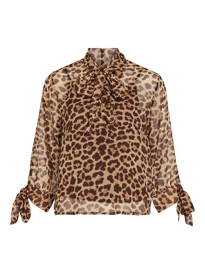 Vila Bluzka w kolorze jasnobrązowym rozmiar: 36