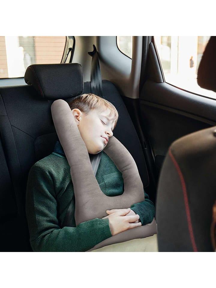 The Home Deco Kids Poduszka na pasek w kolorze szarym - 37 x 70 x 10 cm rozmiar: onesize