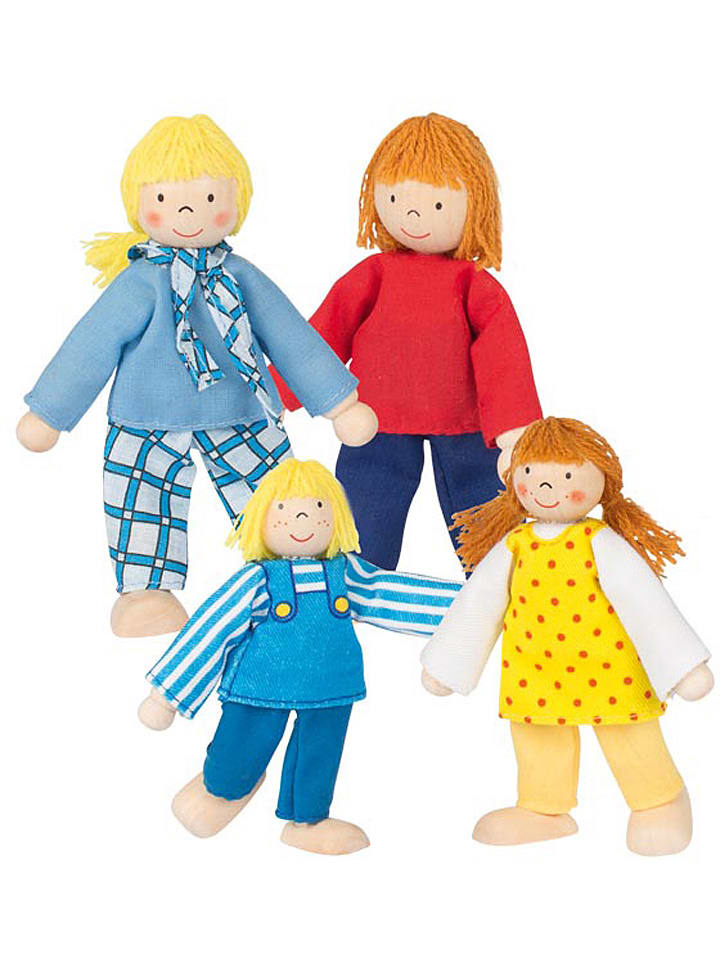 Goki Laleczki materiałowe (4 szt.) rozmiar: onesize