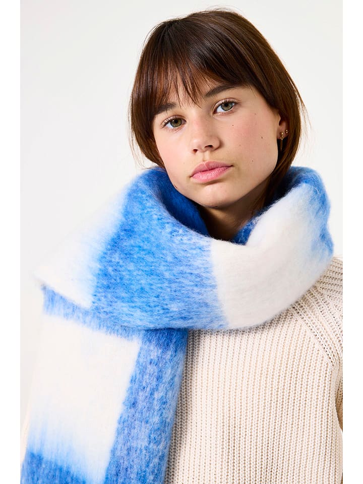 Garcia Szal w kolorze biało-niebieskim rozmiar: onesize