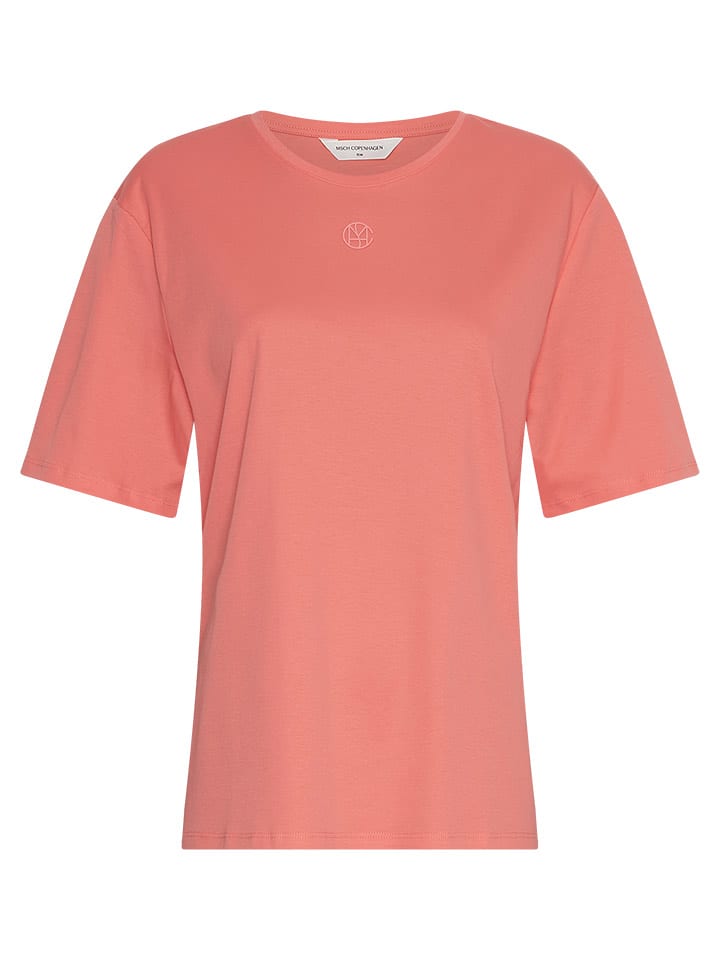 MOSS COPENHAGEN Koszulka "Melea" w kolorze łososiowym rozmiar: XS/S