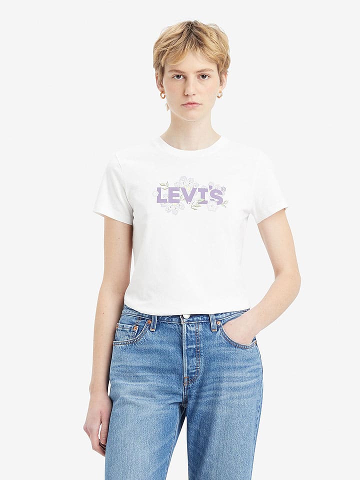 Levi´s Koszulka w kolorze białym rozmiar: XS