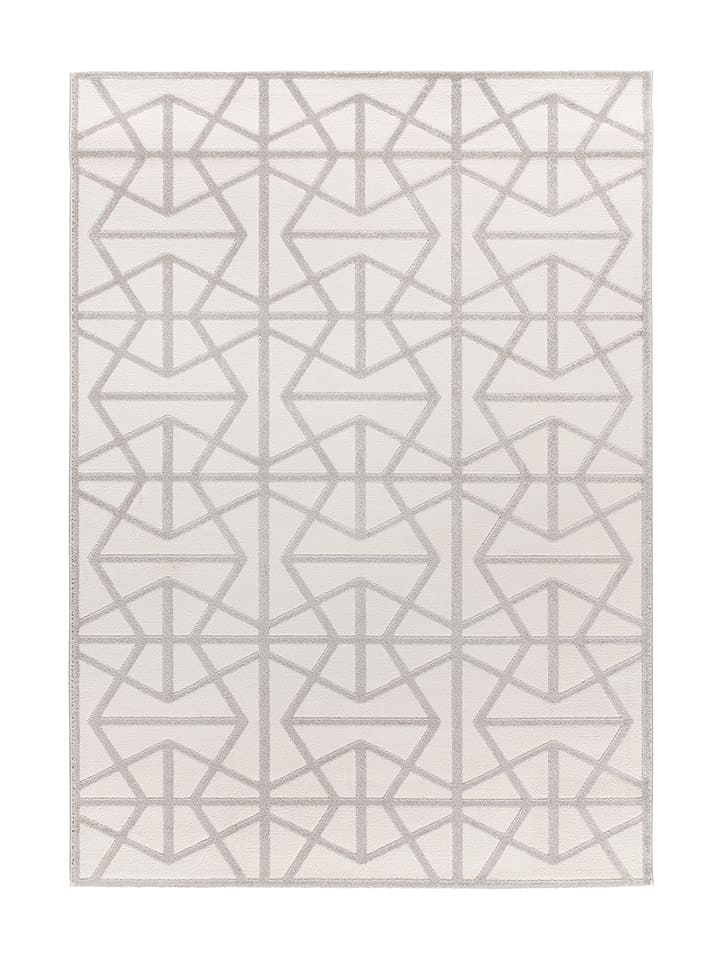 Atticgo Dywan "Flora" w kolorze kremowo-szarym rozmiar: 80x150 cm