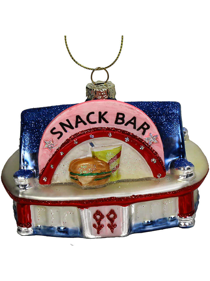 Kersten Ozdoba choinkowa "Snackbar" ze wzorem - wys. 11,4 cm rozmiar: onesize