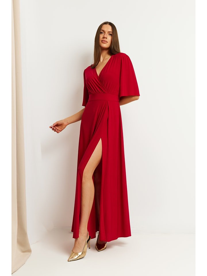 made of emotion Sukienka w kolorze czerwonym rozmiar: L