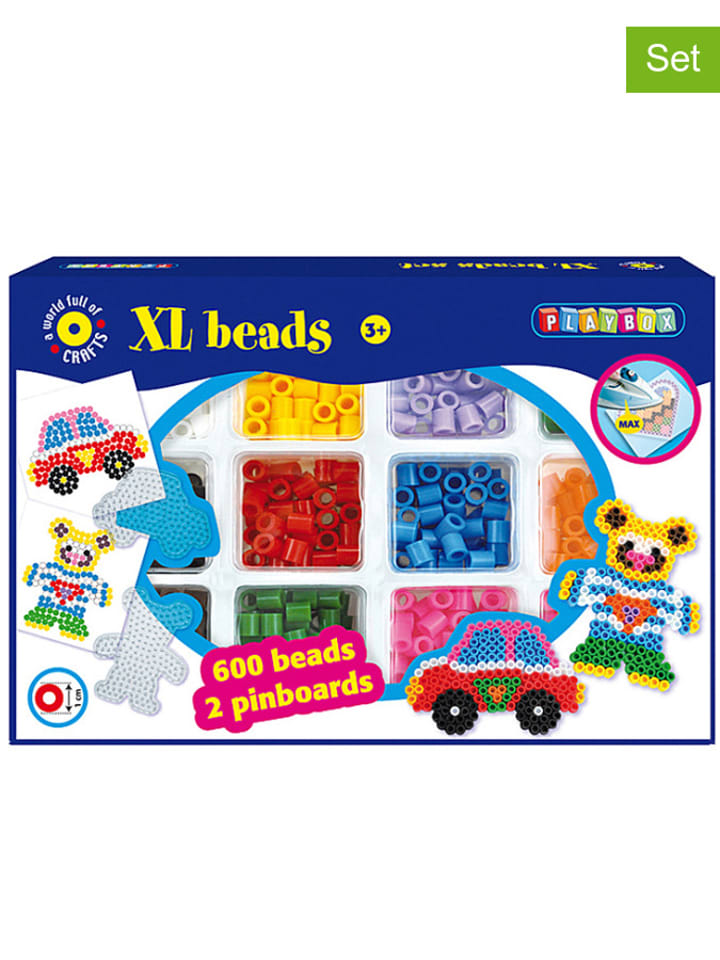 Playbox 600-częściowy zestaw koralików do prasowanek - 3+ rozmiar: onesize