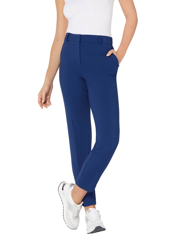 WITT WEIDEN Spodnie w kolorze granatowym rozmiar: 40