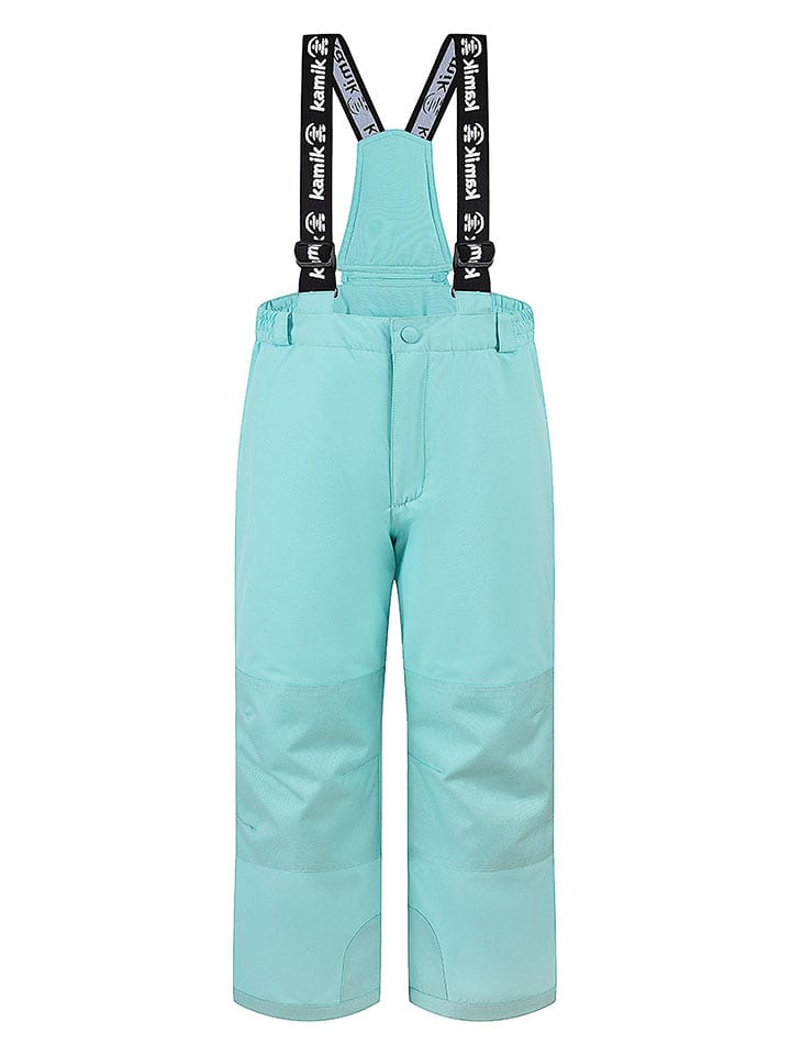 Kamik Spodnie narciarskie "Regan" w kolorze turkusowym rozmiar: 140